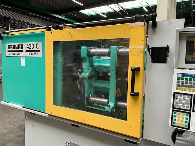 2000 arburg allrounder 420 c 1300-350 spuitgietmachine - afbeelding 26 van  27