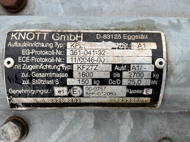 2000 atec autotransporter multi transporter aanhangwagen - afbeelding 9 van  9