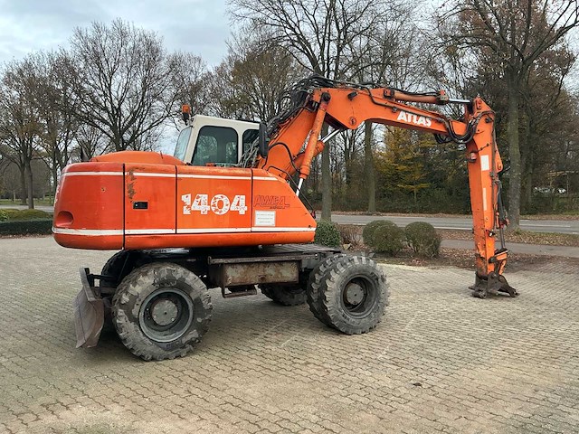 2000 atlas 1404 banden graafmachine - afbeelding 5 van  28