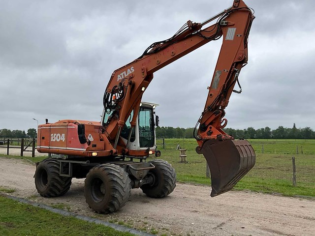 2000 atlas 1504 banden graafmachine - afbeelding 4 van  36