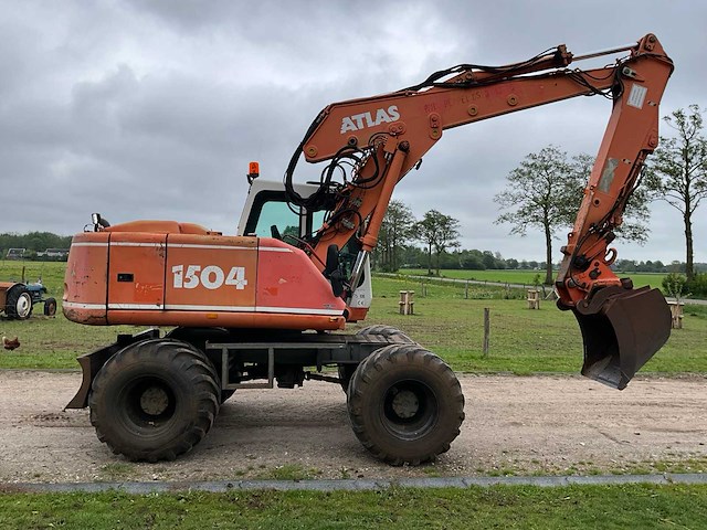 2000 atlas 1504 banden graafmachine - afbeelding 5 van  36