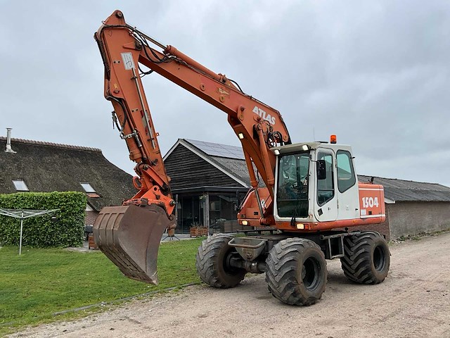 2000 atlas 1504 banden graafmachine - afbeelding 12 van  36