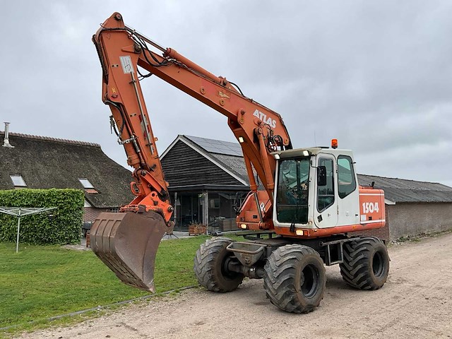 2000 atlas 1504 banden graafmachine - afbeelding 36 van  36