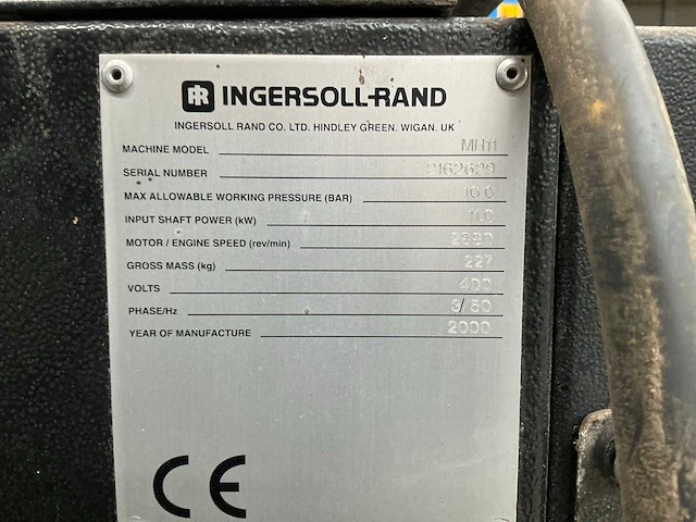 2000 atlas copco mh11 ssr schroefcompressor - afbeelding 1 van  10