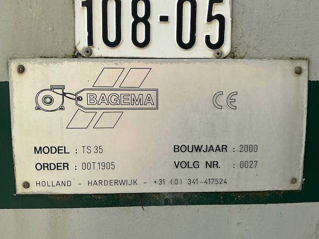 2000 bagema ts35 tussenstation / baggerpomp - afbeelding 7 van  15