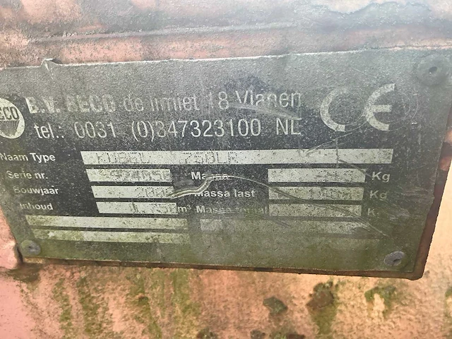 2000 beco 750lr betonkubel - afbeelding 5 van  5
