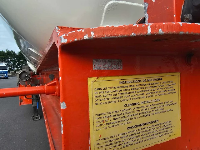2000 benalu t39nlnep bulk trailer - afbeelding 20 van  29