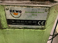 2000 bewo cpo 315 ht afkortcirkelzaagmachine - afbeelding 2 van  10