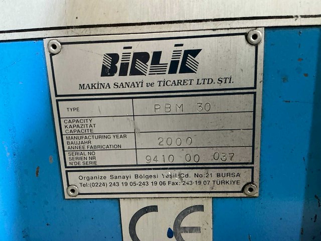 2000 birlik pbm30 profielwals - afbeelding 10 van  10