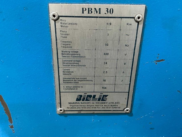 2000 birlik pbm30 profielwals - afbeelding 1 van  4