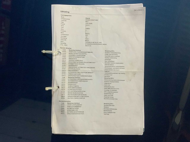 2000 bmw 3-serie cabrio 323ci executive personenauto - afbeelding 31 van  42