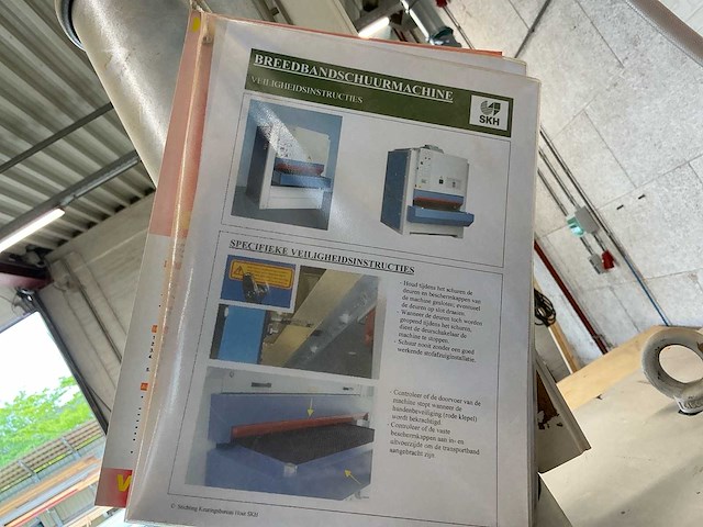 2000 boere sb 300 combi bandschuurmachine - afbeelding 11 van  23