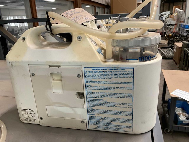 2000 boscarol ob 2024 portable suction unit - afbeelding 3 van  4