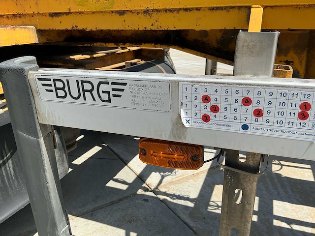 2000 burg bpa 10-18 arxxx container aanhanger - afbeelding 17 van  41