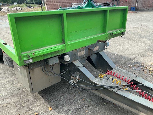2000 burg bpm 00-20 srnxx 2-assige plateauaanhanger – 20 ton – luchtgeveerd - afbeelding 6 van  7