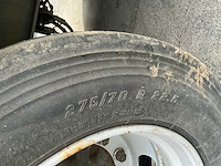 2000 burg bpm 00-20 srnxx 2-assige plateauaanhanger – 20 ton – luchtgeveerd - afbeelding 3 van  7