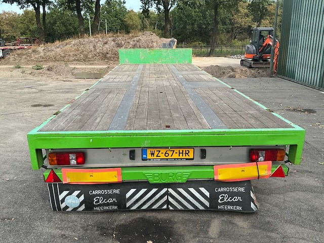 2000 burg bpm 00-20 srnxx 2-assige plateauaanhanger – 20 ton – luchtgeveerd - afbeelding 6 van  7