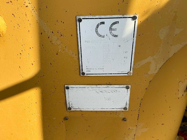 2000 caterpillar 908 shovel - afbeelding 27 van  33