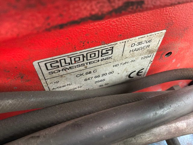 2000 cloos glc 451-c mig lasapparaat - afbeelding 4 van  13