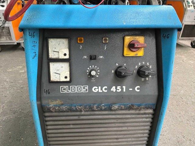 2000 cloos glc 451-c mig lasapparaat - afbeelding 13 van  13