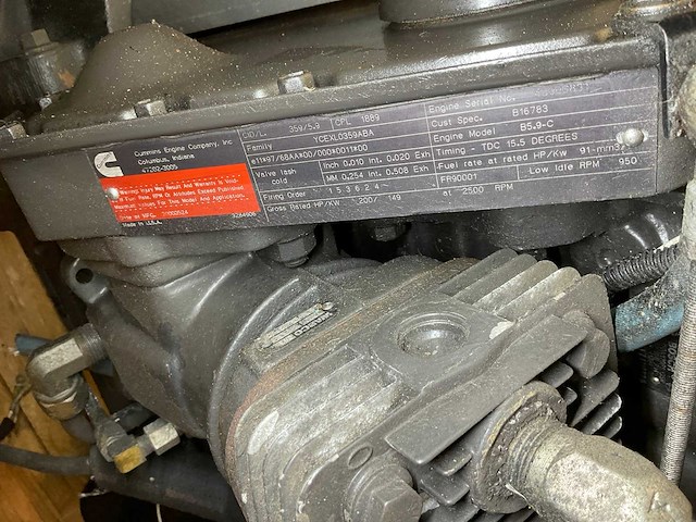 2000 cummins b5.9-c dieselmotor - afbeelding 8 van  8