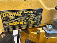 2000 dewalt dw729a2 radiaalafkortzaagmachine - afbeelding 10 van  14