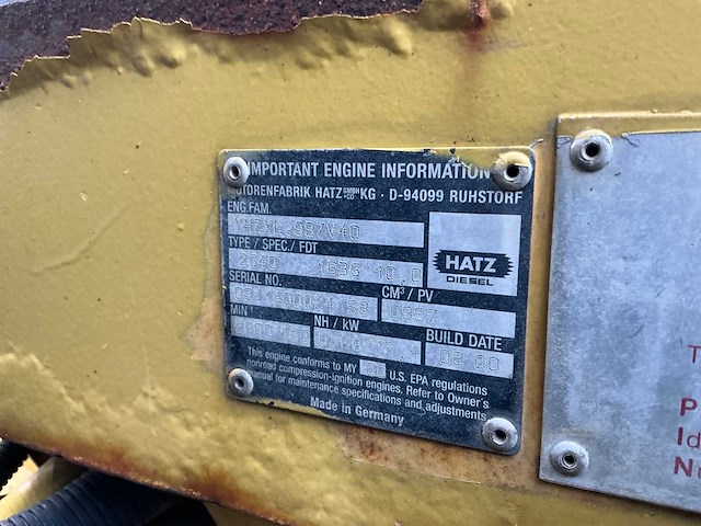 2000 dynapac cc82 grondwals - afbeelding 18 van  25