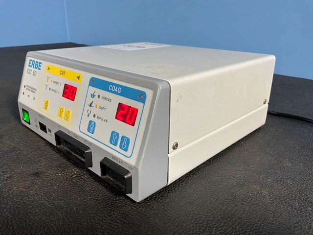 2000 erbe icc 50 int diathermie, snij en coagulatieapparatuur - afbeelding 2 van  4