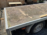 2000 euro trailer 2700 lb 2700 lb aanhangwagen - afbeelding 4 van  9