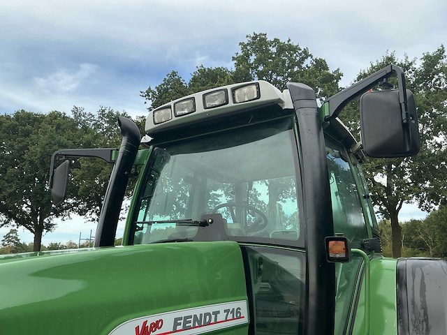 2000 fendt 716 vario 4wd landbouwtractor 160 pk – geveerde vooras - afbeelding 9 van  35