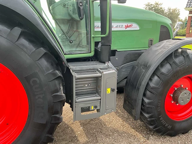 2000 fendt farmer 411 vario vierwielaangedreven landbouwtractor - afbeelding 14 van  34