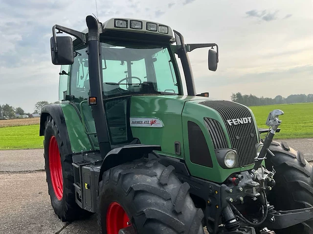 2000 fendt farmer 411 vario vierwielaangedreven landbouwtractor - afbeelding 3 van  34