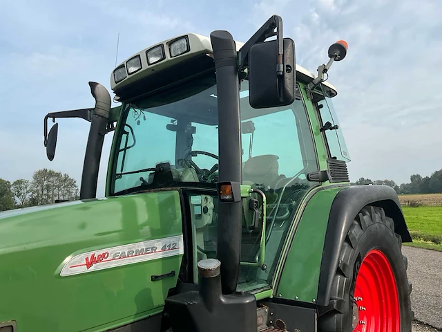 2000 fendt farmer 411 vario vierwielaangedreven landbouwtractor - afbeelding 6 van  34