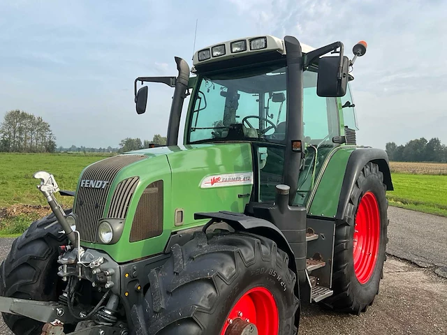 2000 fendt farmer 411 vario vierwielaangedreven landbouwtractor - afbeelding 2 van  34