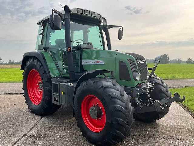 2000 fendt farmer 411 vario vierwielaangedreven landbouwtractor - afbeelding 29 van  34