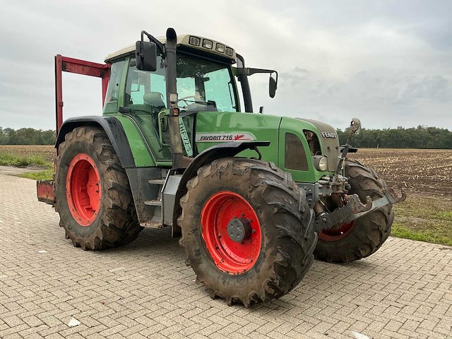 2000 fendt favorit 716 vario vierwielaangedreven landbouwtractor - afbeelding 20 van  22