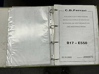 2000 ferrari b17 universele freesmachine - afbeelding 18 van  30