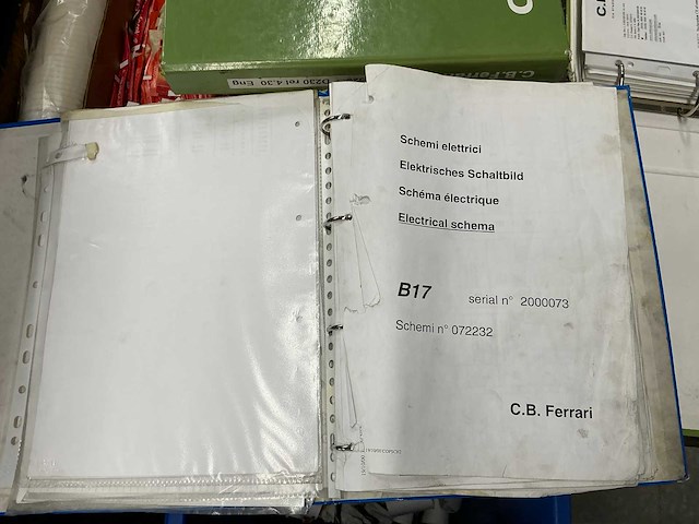 2000 ferrari b17 universele freesmachine - afbeelding 21 van  30