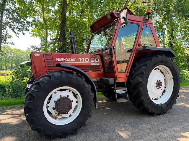 2000 fiat 110-90 dt vierwielaangedreven landbouwtractor - afbeelding 1 van  13