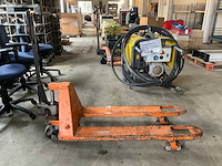 2000 fk bulll hand hydraulische palletwagen - afbeelding 4 van  5