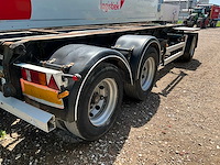 2000 floor flka-10-18 oplegger trailer / containerchassis - afbeelding 6 van  9