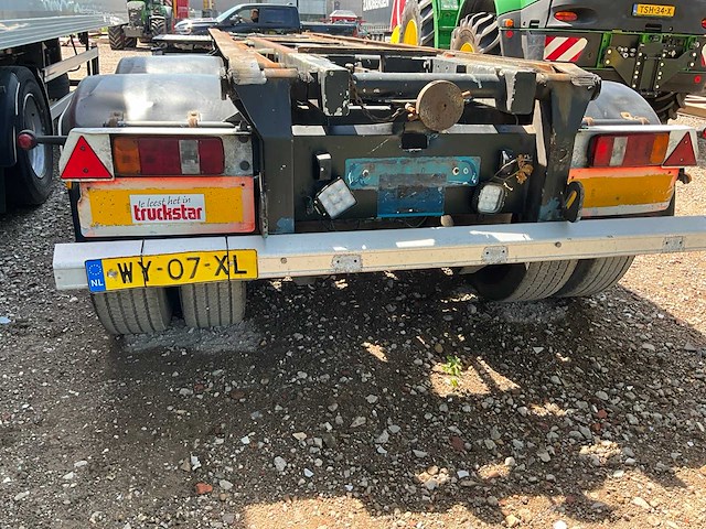 2000 floor flka-10-18 oplegger trailer / containerchassis - afbeelding 5 van  9