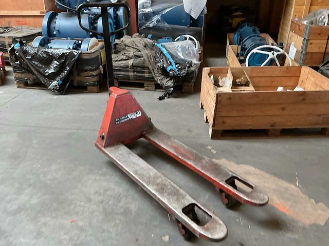 2000 franz kahl fk bulli hand hydraulische palletwagen - afbeelding 2 van  5