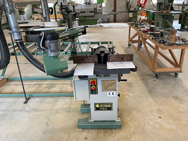 2000 gomad fds tafel- en spilfreesmachine - afbeelding 4 van  11