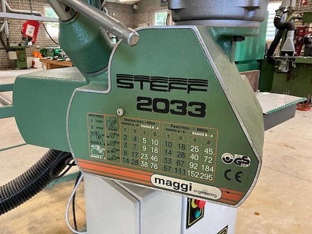 2000 gomad fds tafel- en spilfreesmachine - afbeelding 10 van  11