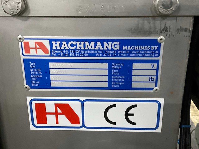 2000 hachmang ha6005 mci rvs deegverdeler - afbeelding 3 van  11