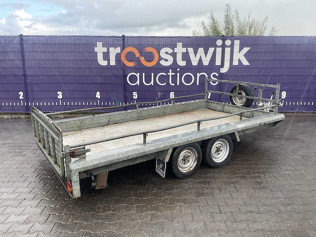 2000 hapert h aanhangwagen/kipper trailer - afbeelding 11 van  11