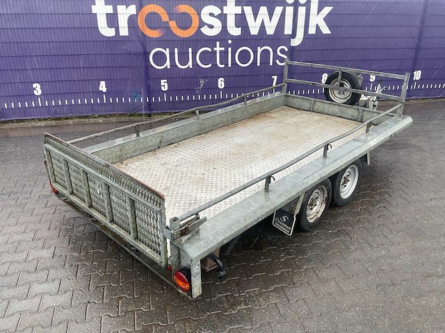 2000 hapert h aanhangwagen/kipper trailer - afbeelding 2 van  11