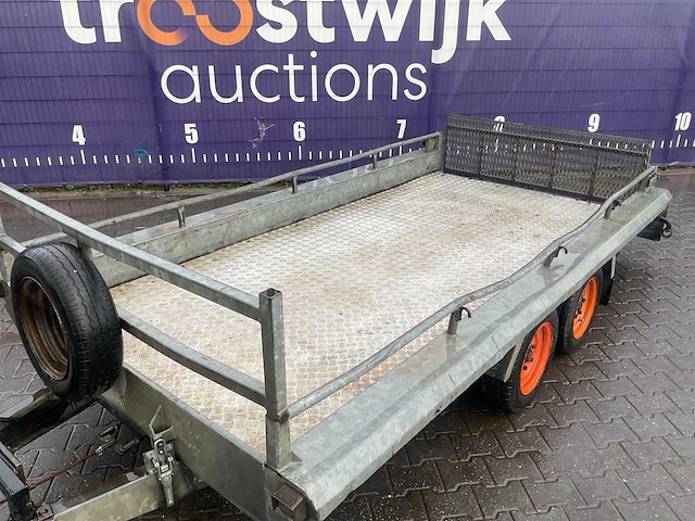 2000 hapert h aanhangwagen/kipper trailer - afbeelding 7 van  11