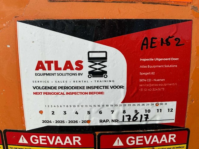2000 haulotte ha20px hoogwerker - afbeelding 15 van  33
